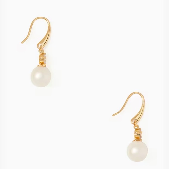 GIFT IDEA💕NWT 2pc Kate Spade Pearls of Wisdom Drop Earrings & Bracelet Set - Picture 10 of 12